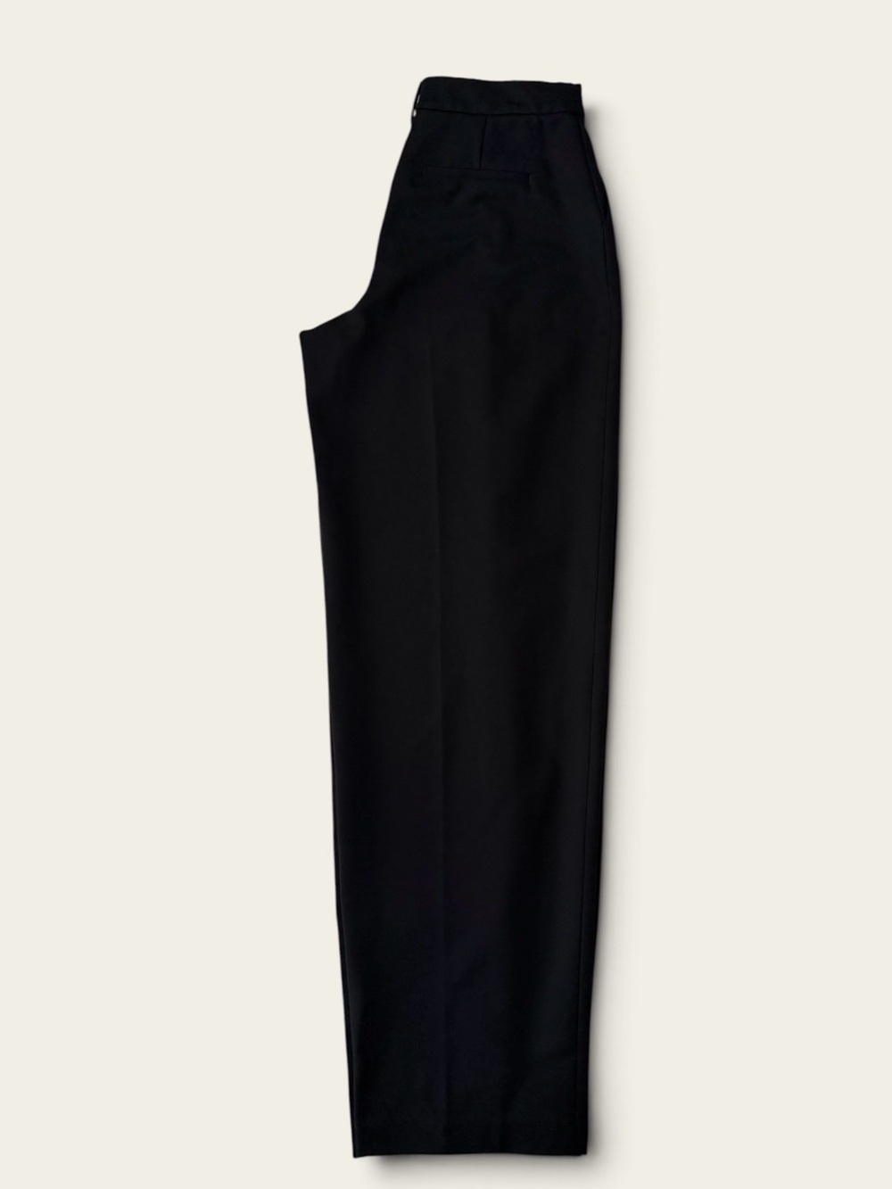 SPANX High Rise Ponte Barrel Leg Pants Black L Tall NWT - Picture 3 of 12